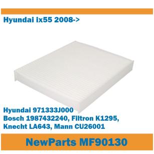 NewParts Filtr kabinowy Hyundai ix55 zamiennik Filtron K1295 MF90130